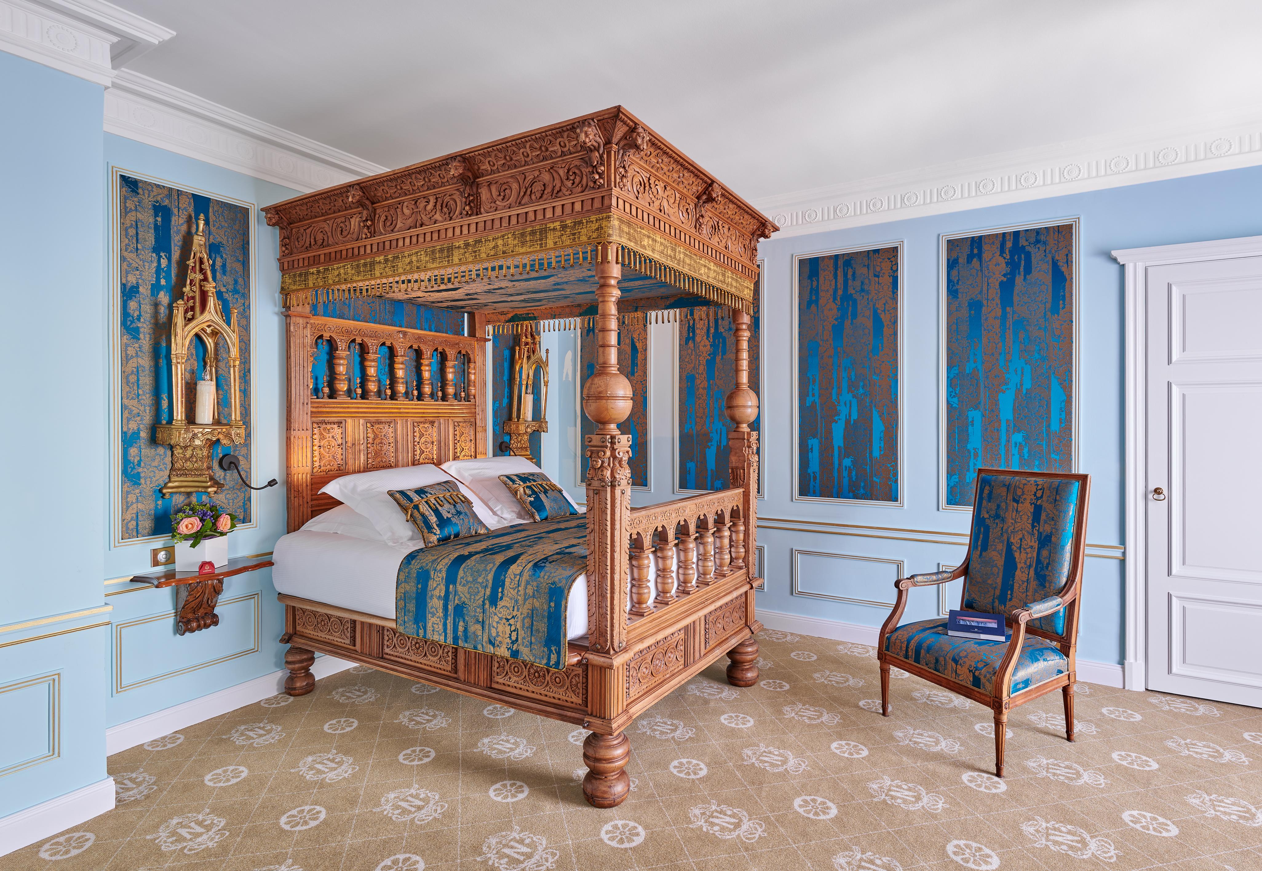 Hotel Le Negresco Nizza Esterno foto The Blue Bedroom