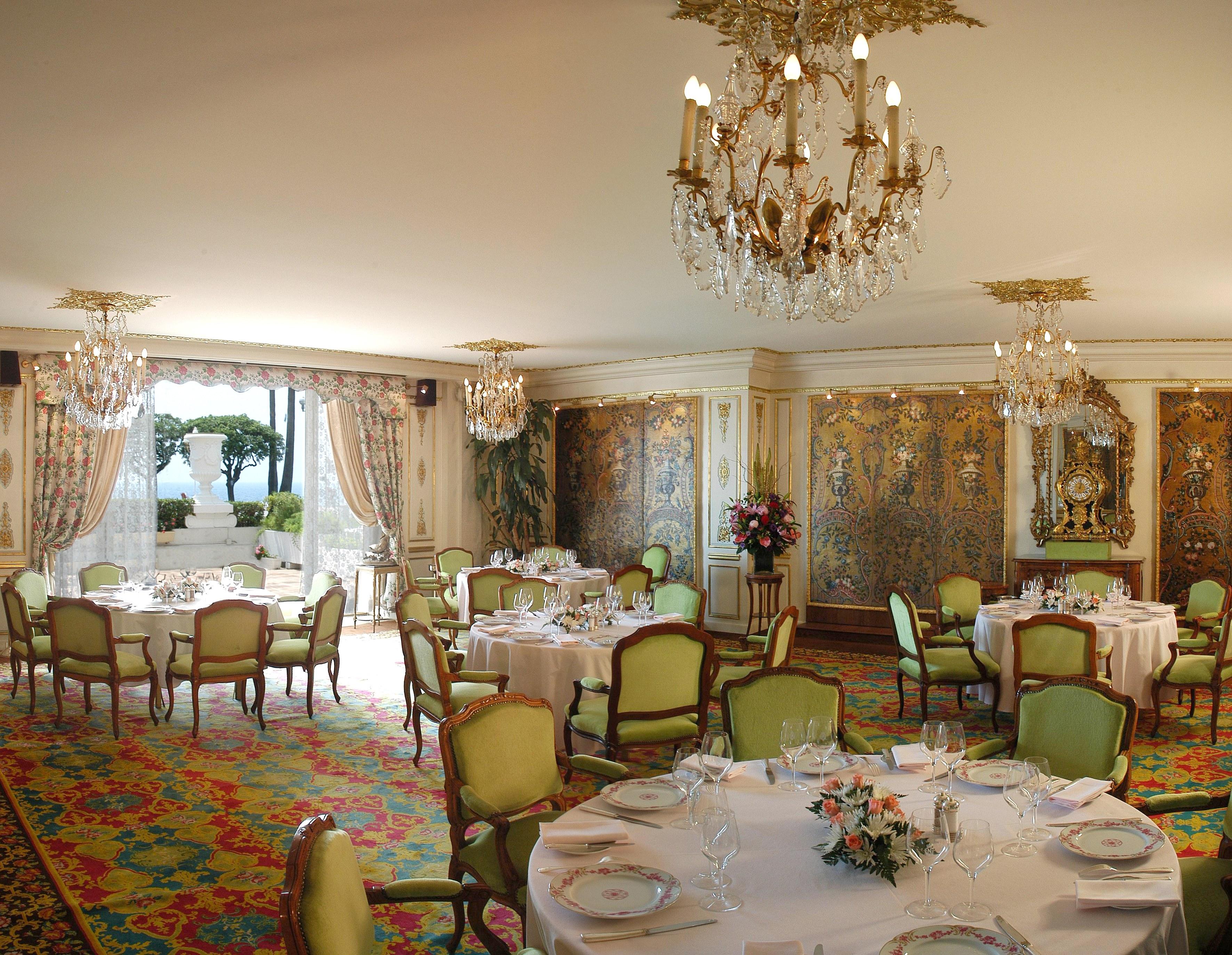 Hotel Le Negresco Nizza Ristorante foto The dining room